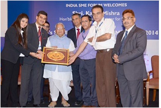 Winner of Top 100 SME of India